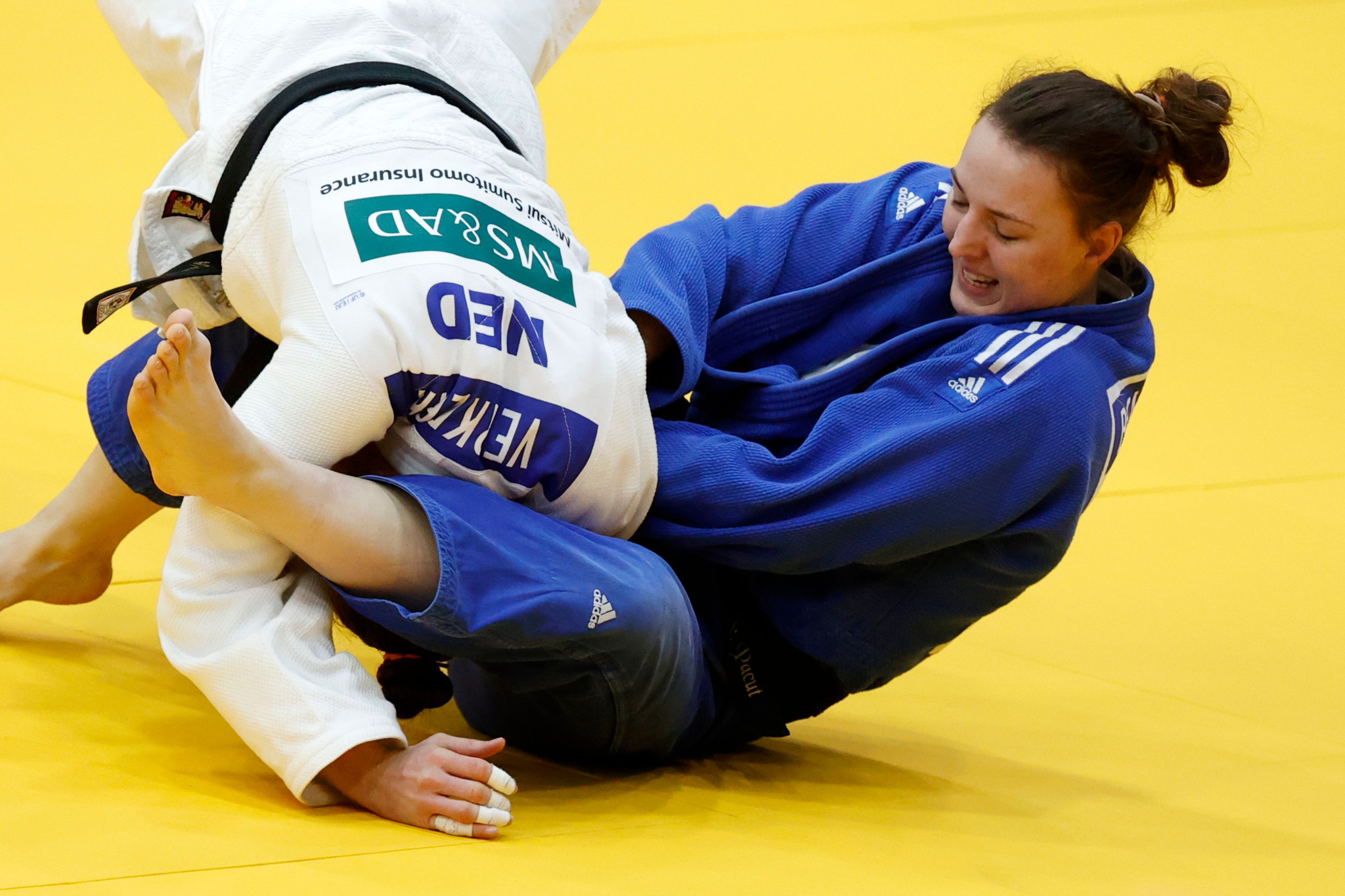 Beata Pacut proved too strong for her rivals in the women's under-75kg division ©Getty Images