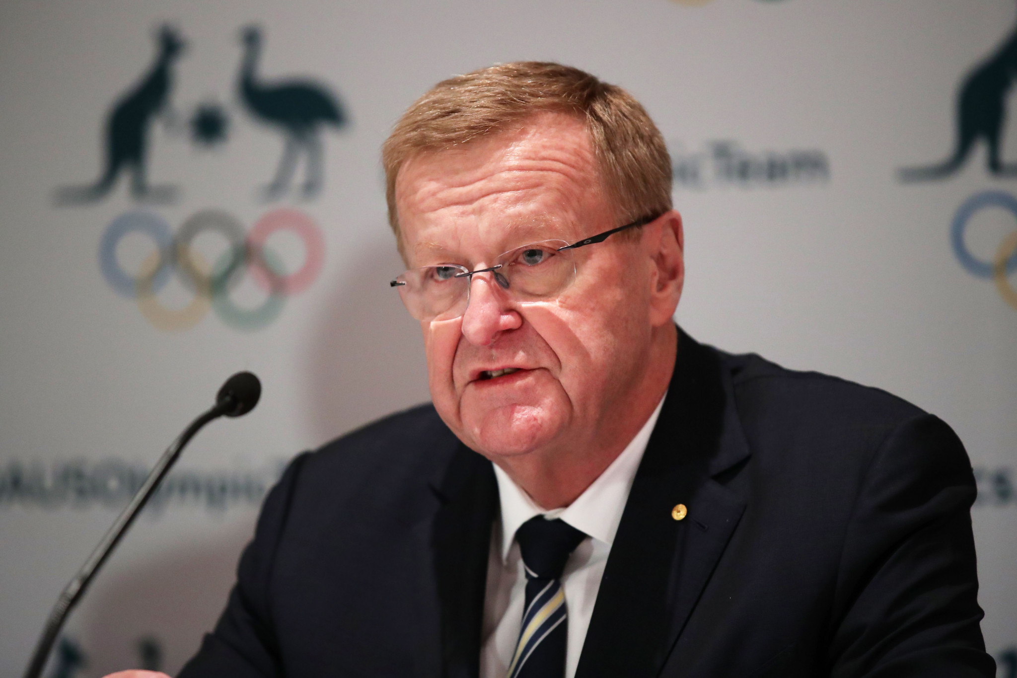 AOC President John Coates took a reduced salary ©Getty Images