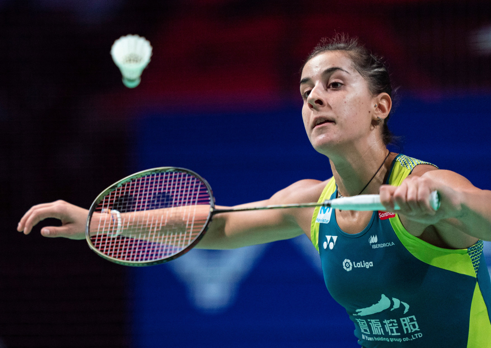 Olympic champion Carolina Marin had already pulled out of the tournament in Delhi ©Getty Images