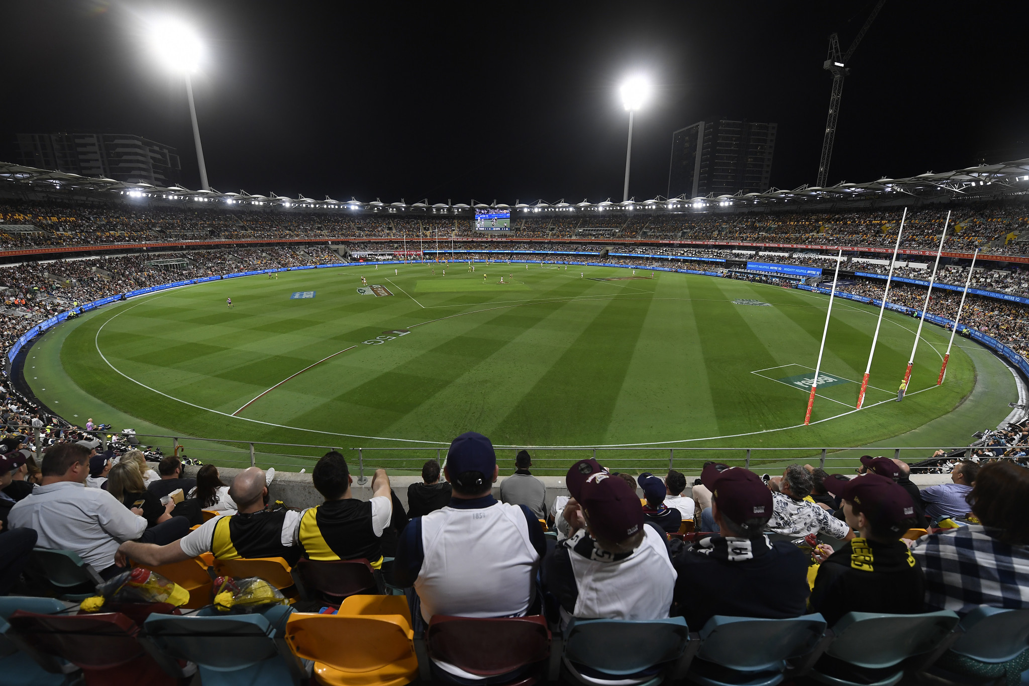 The Gabba is known for sports including cricket, rugby and AFL football ©Getty Images
