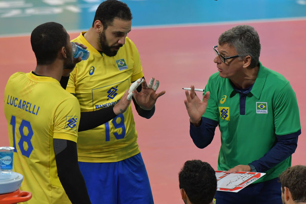 Brazilian volleyball head coach Renan Dal Zotto is in intensive care with COVID-19 ©Getty Images