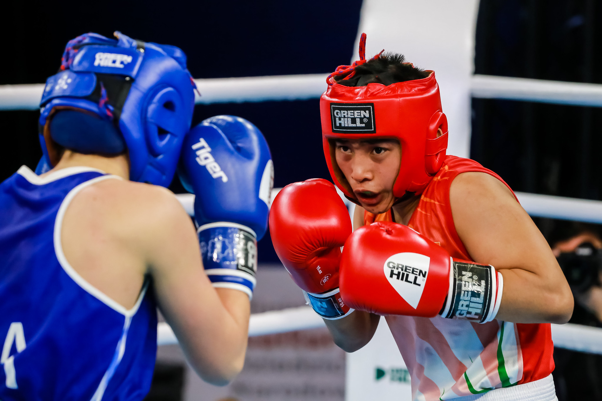 Babyrojisana Chanu was among them, with all seven Indian women's victorious today ©AIBA