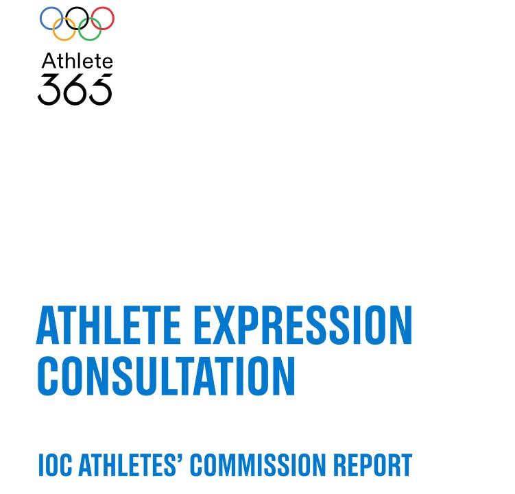 Exclusive: IOC Athletes' Commission recommend keeping podium protest ban but call for clarity on sanctions