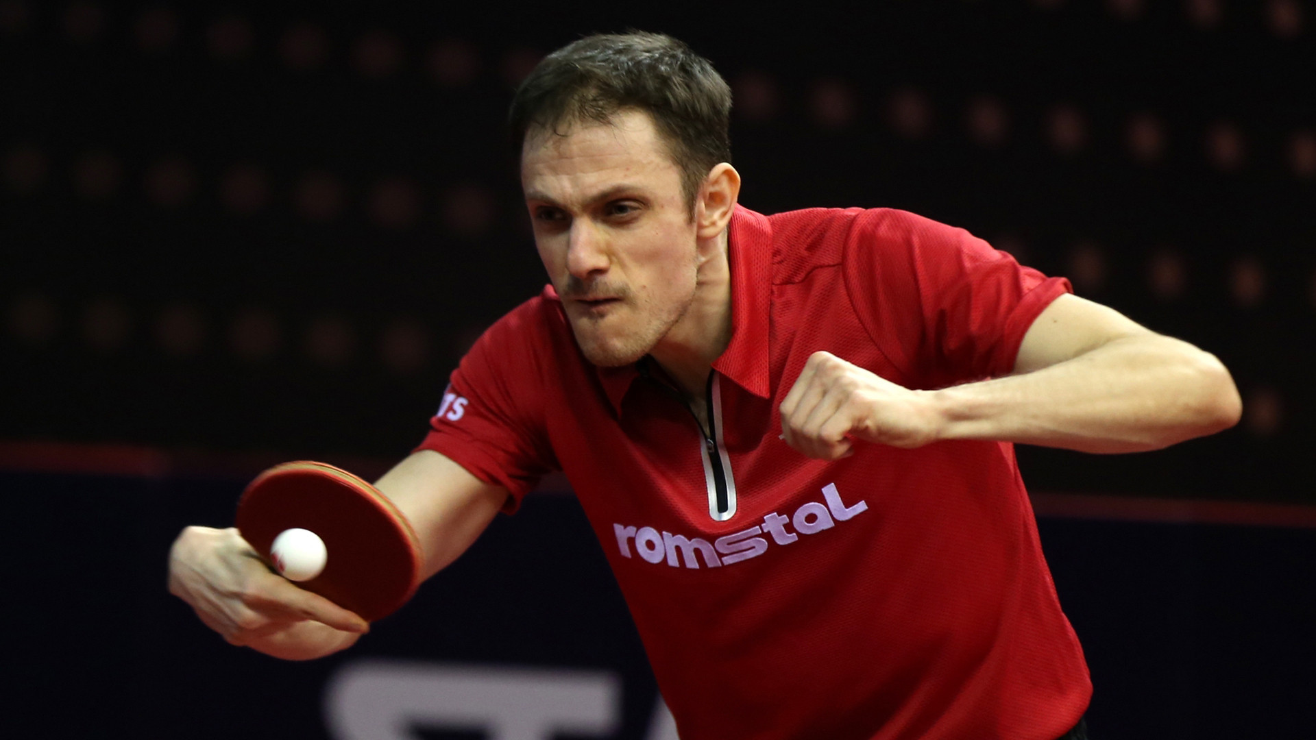 Romania’s Ovidiu Ionescu suffered a shock defeat on the opening day of the ITTF's European Olympic Singles Qualification Tournament in Portugal ©ITTF