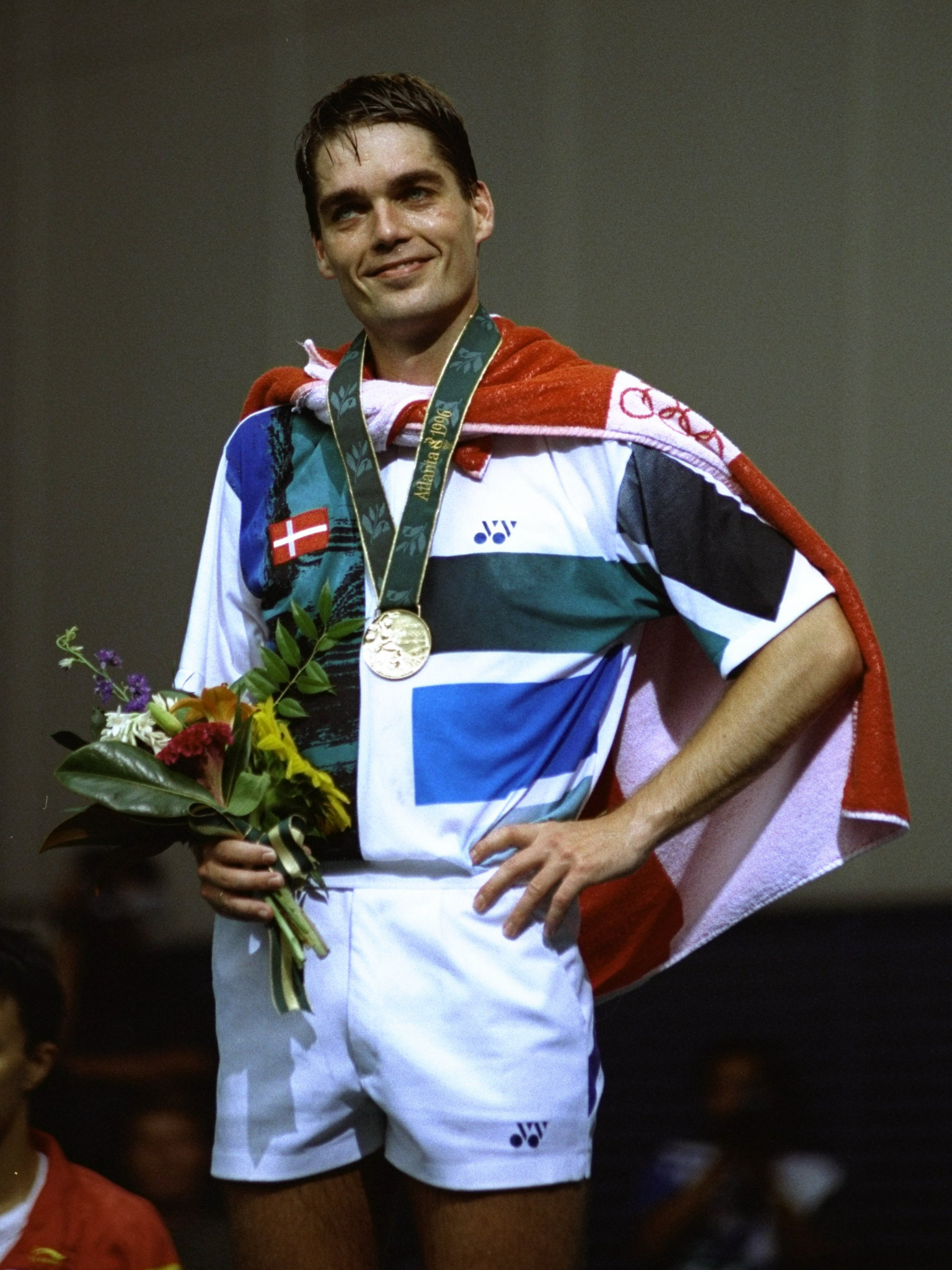 Poul-Erik Høyer won Olympic gold in the men's singles at Atlanta 1996 ©Getty Images