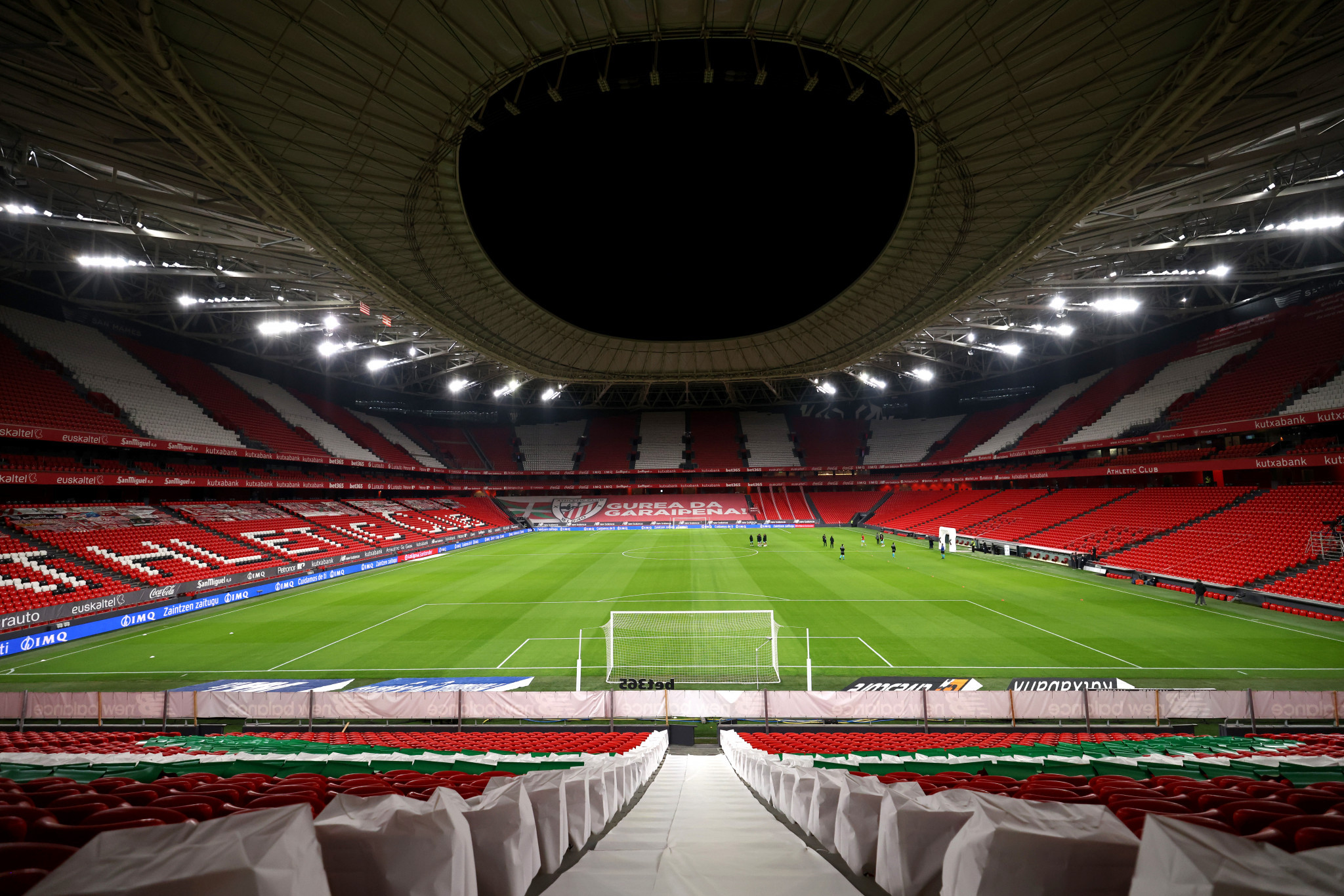 Bilbao's San Mamés may lose the right to stage matches at this year's Euro 2020 ©Getty Images