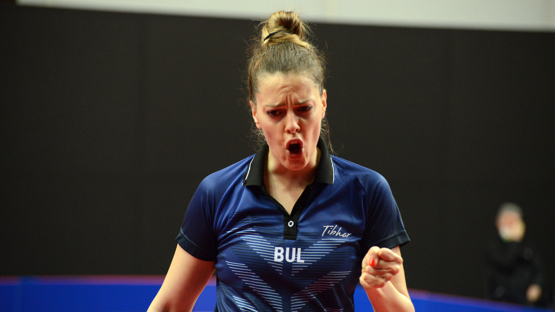 Bulgaria’s Polina Trifonova was a surprise qualifier into the knockout phase of the ITTF European Olympic Singles Qualification in Portugal ©ITTF