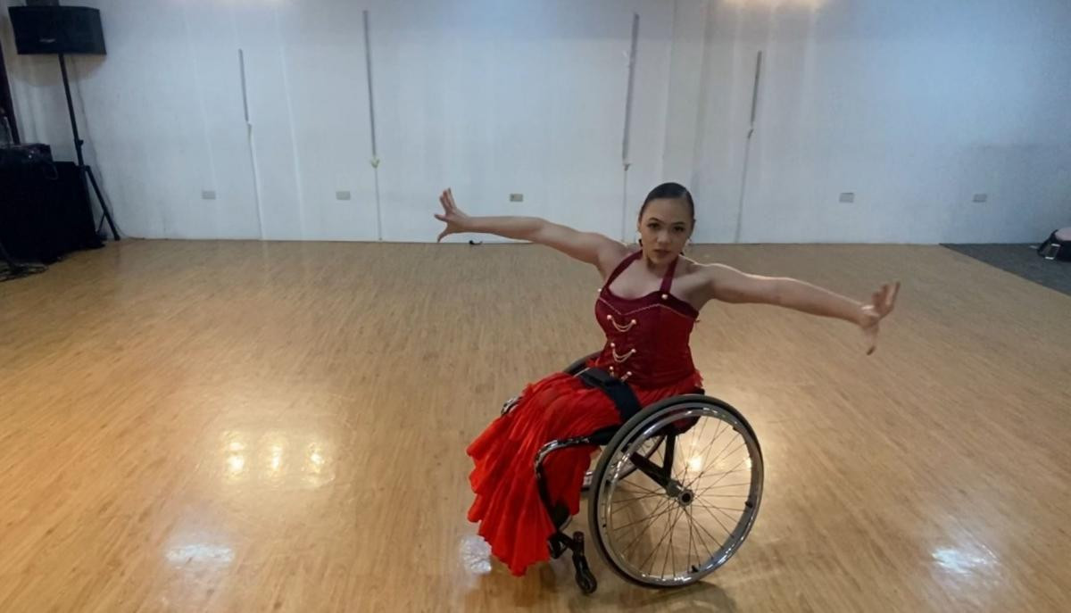 Anne Charlaine Santos from the Philippines was among the winners ©World Para Dance Sport