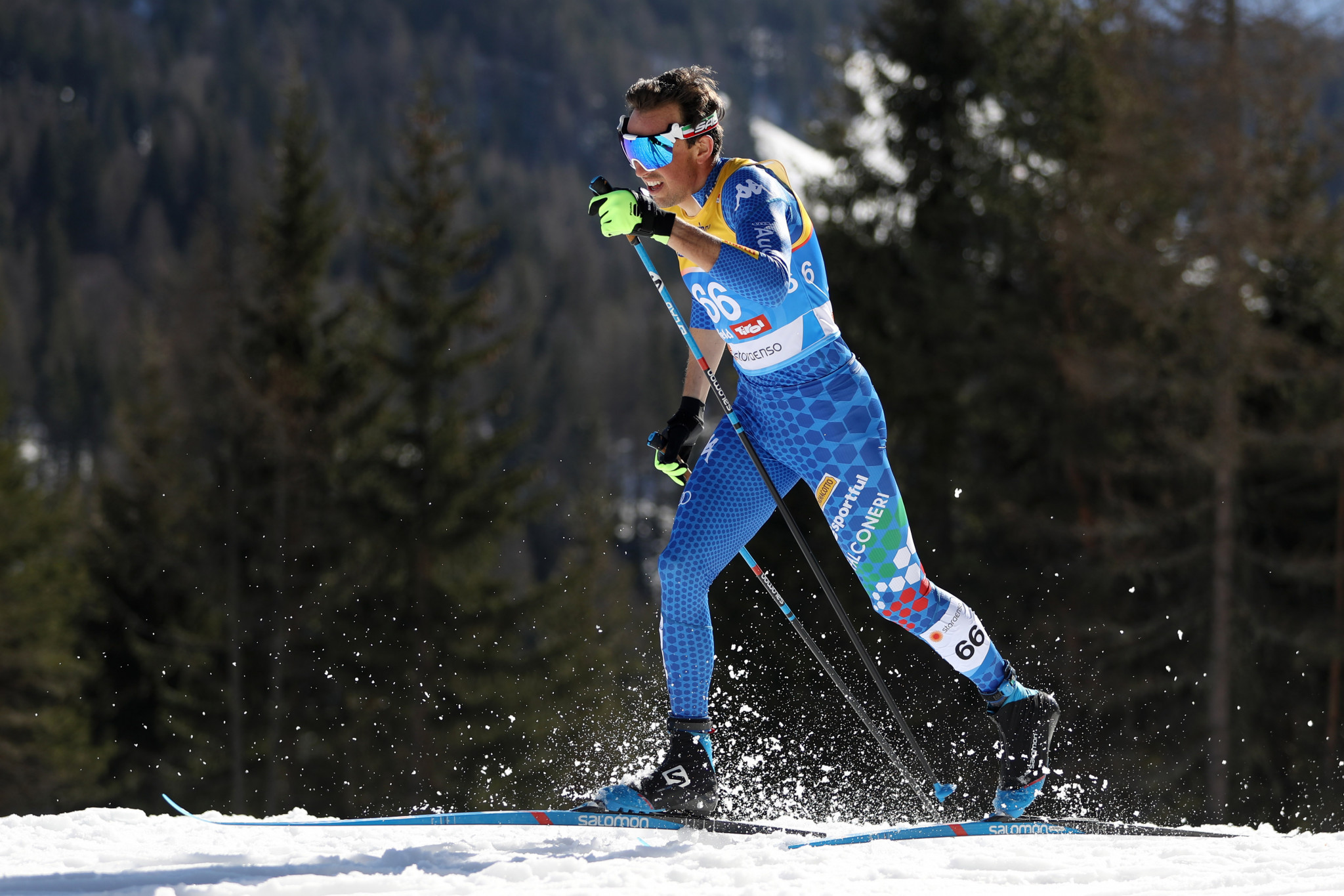 Francesco de Fabiani believes linking up with the Russian team will help him to develop as a cross-country skier ©Getty Images