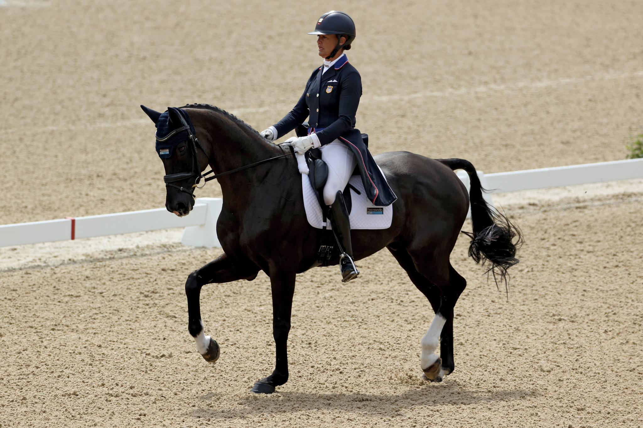Smith dazzles in dressage to close gap on Little at Kentucky Three-Day Event