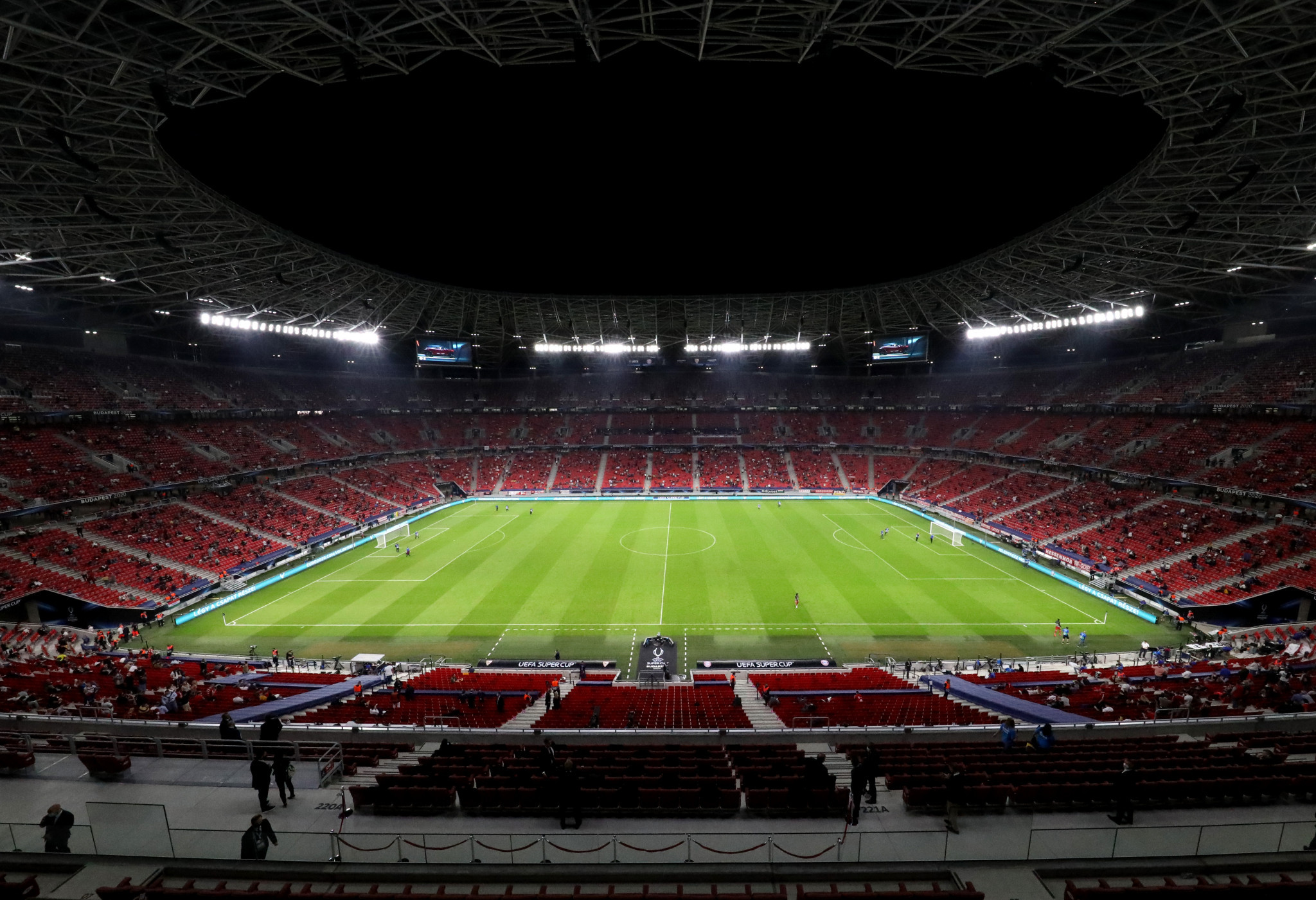 Budapest's Puskás Aréna could host fans at full capacity at Euro 2020 ©Getty Images
