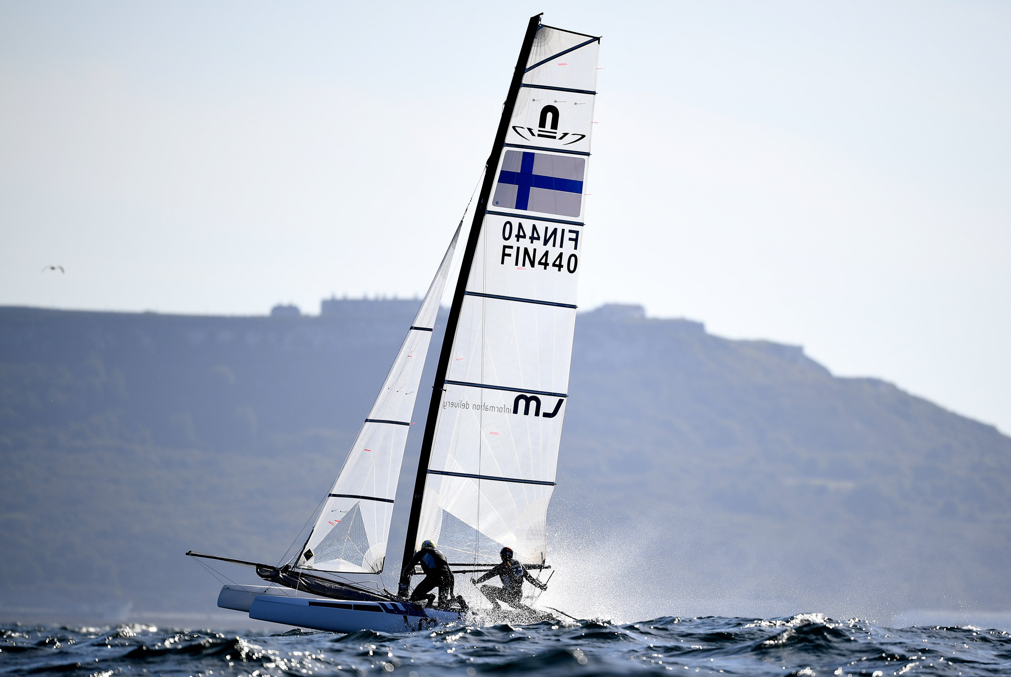 Sinem Kurtbay and Akseli Keskinen will represent Finland in the Nacra 17 event at the Games ©Getty Images