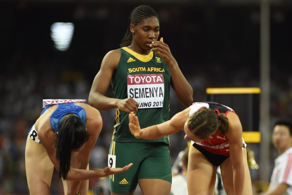 South Africa's Caster Semenya is one athlete to have been embroiled in a gender-row ©Getty Images
