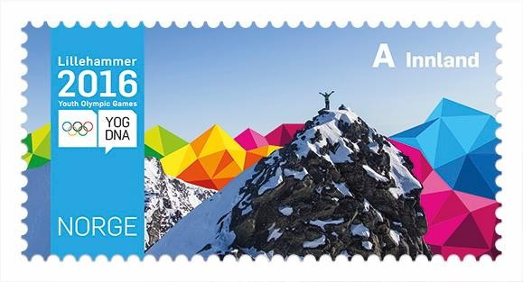Lillehammer 2016 launch set of special stamps for Winter Youth Olympic Games