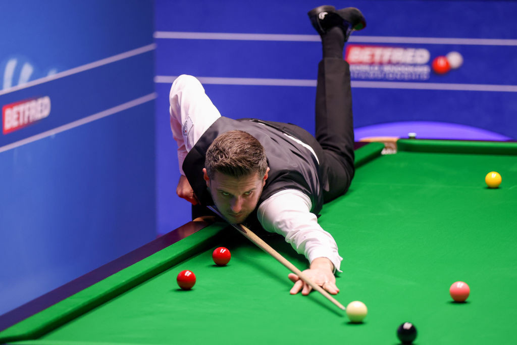 Mark Selby has a four-frame lead in his match with Mark Allen ©Getty Images