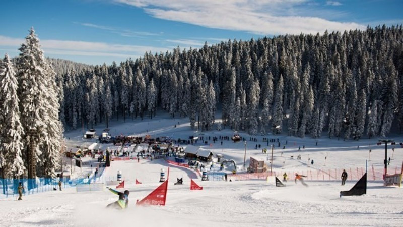 Czech Republic and Russian snowboarders were on top at the Slovenian leg of the Alpine snowboard World Cup ©FIS