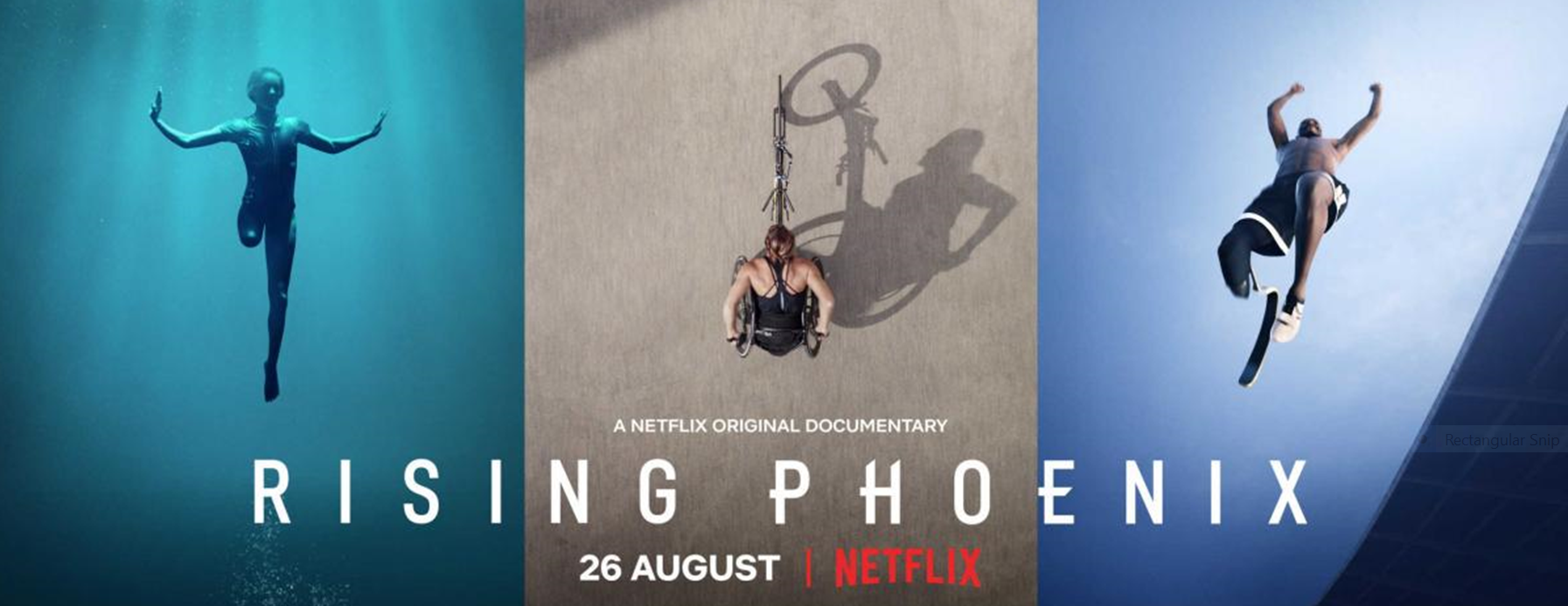 Paralympics documentary Rising Phoenix has been nominated for four Sports Emmy Awards ©Netflix