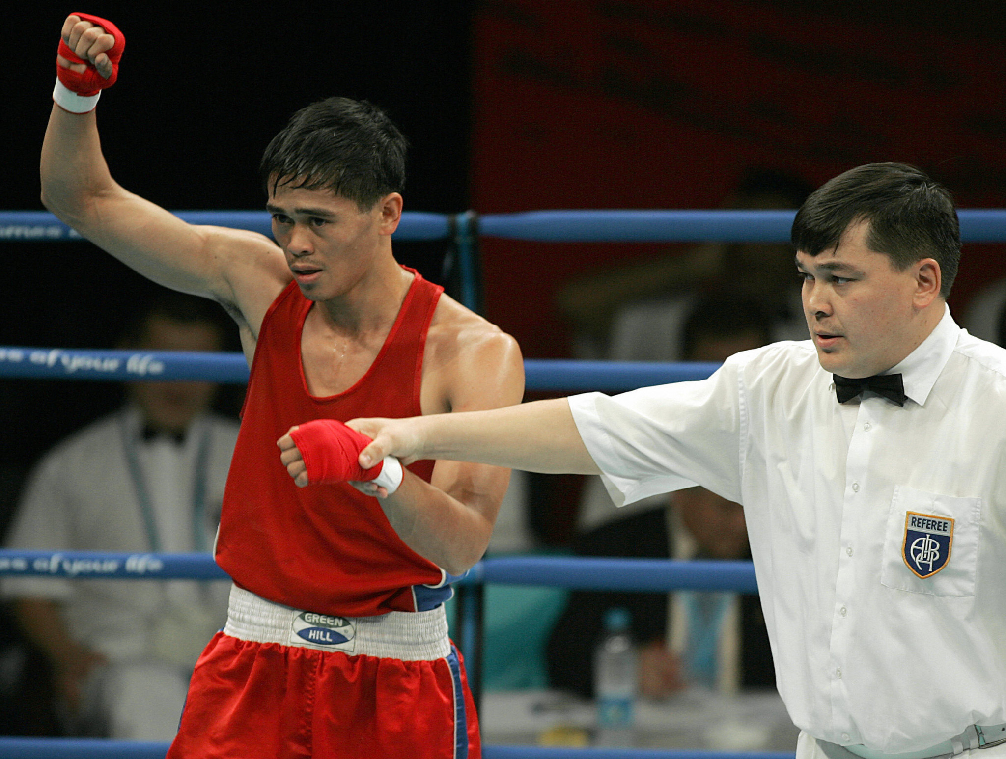 Genebert Basadre, left, won at bronze medal at the 2006 Asian Games ©Getty Images