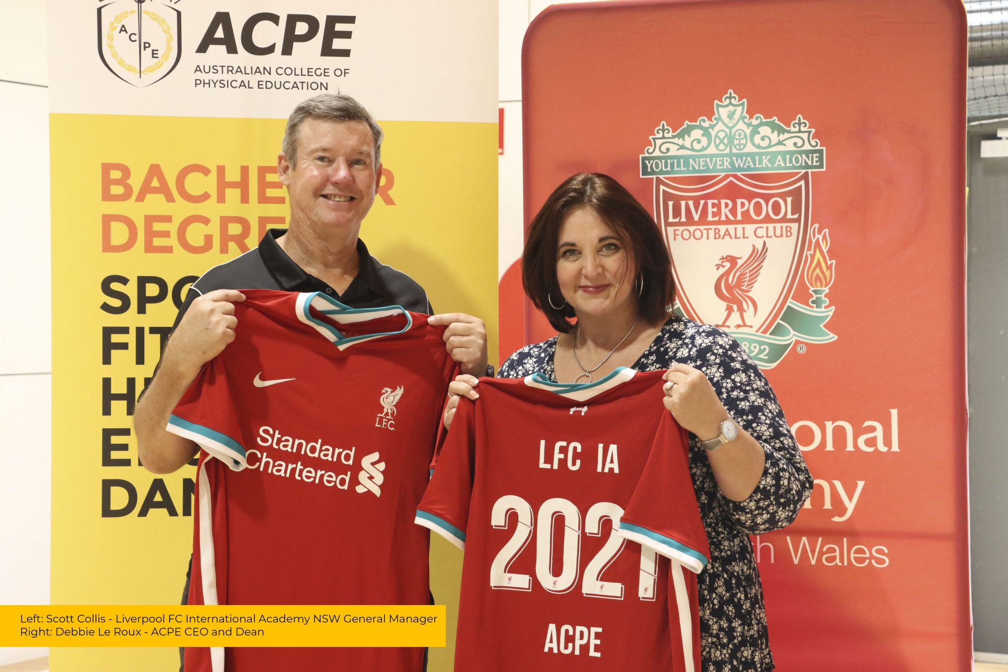 The Australian College of Physical Education has announced a partnership with Liverpool Football Club that will offer youth coaching in Sydney ©ACPE