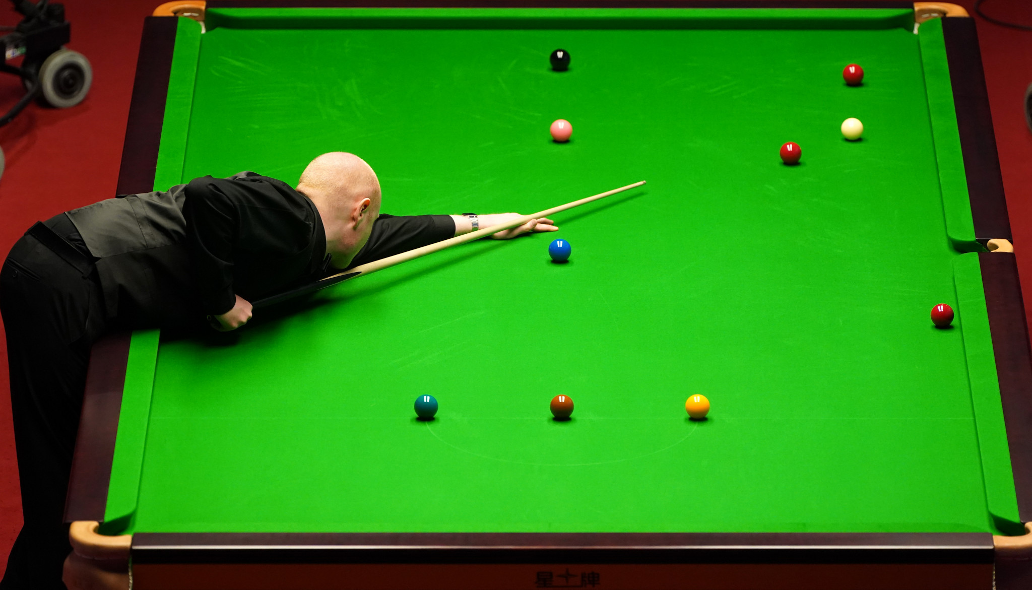 Anthony McGill is four frames away from the semi-finals for the World Snooker Championship ©Getty Images