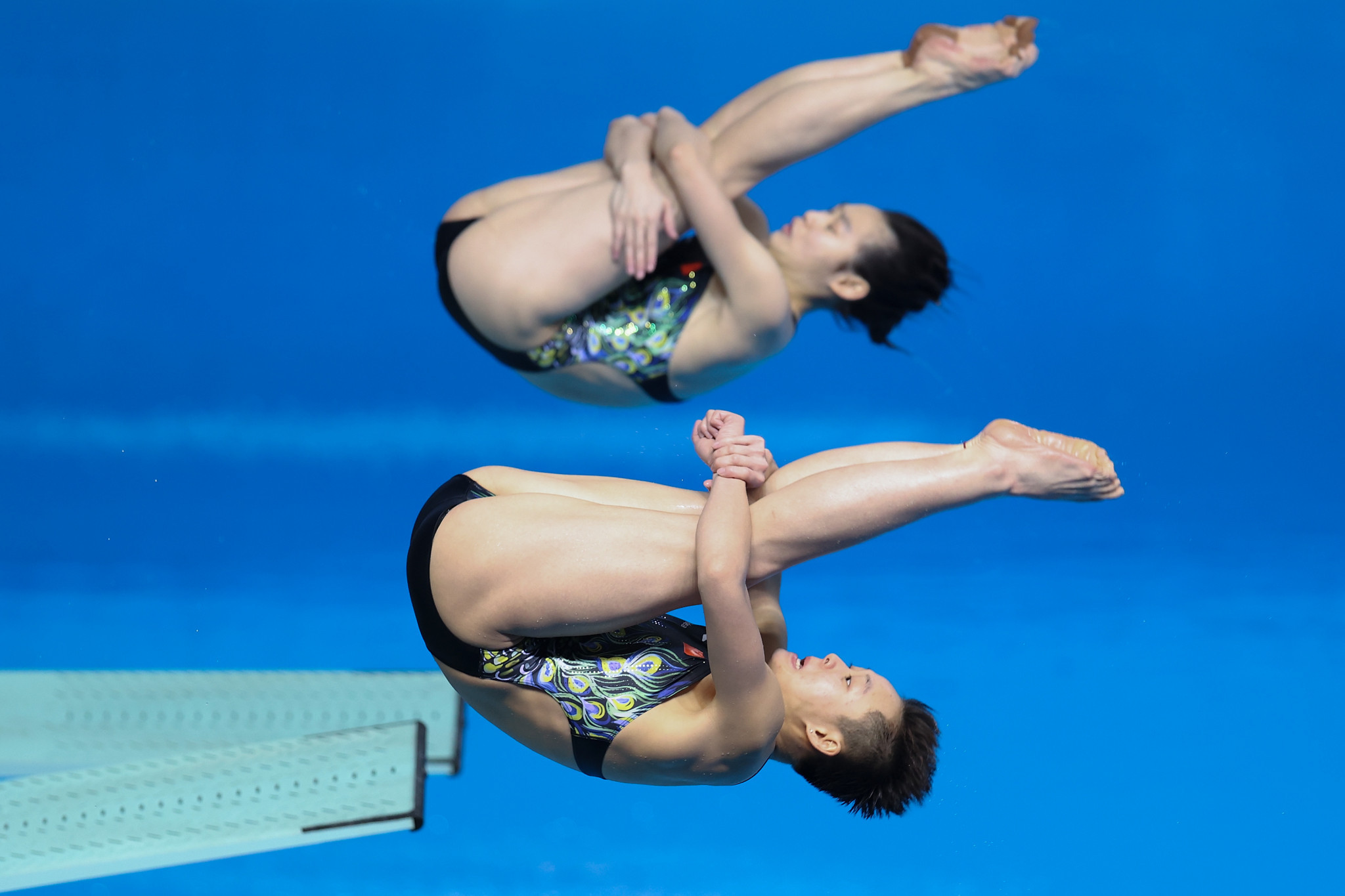 Chang Yani and Chen Yiwen will be the only Chinese representatives at the FINA Diving World Cup ©Getty Images