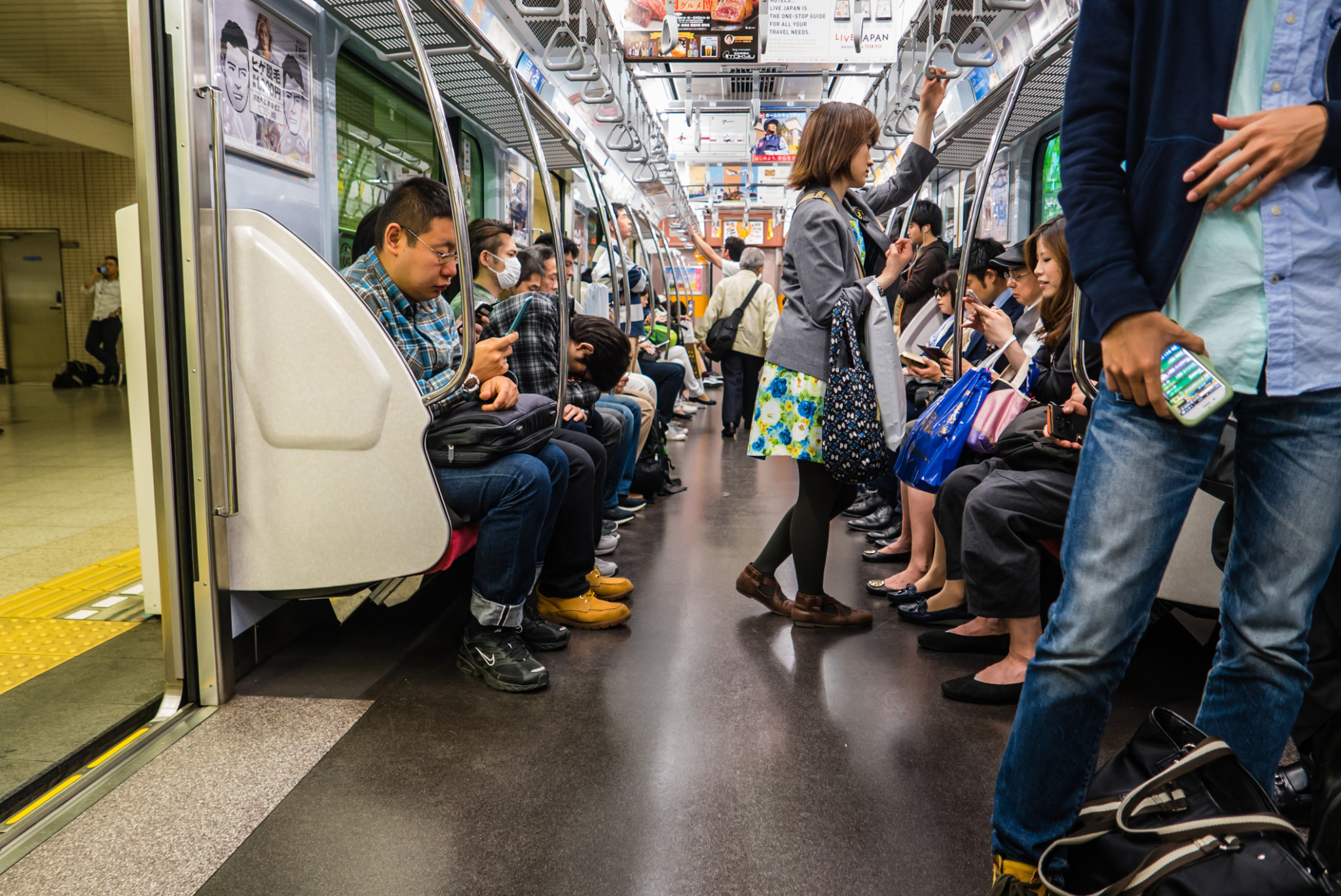 The media will be allowed to use public transport during Tokyo 2020 after all - but only after they have spent 14 days in Japan ©Getty Images