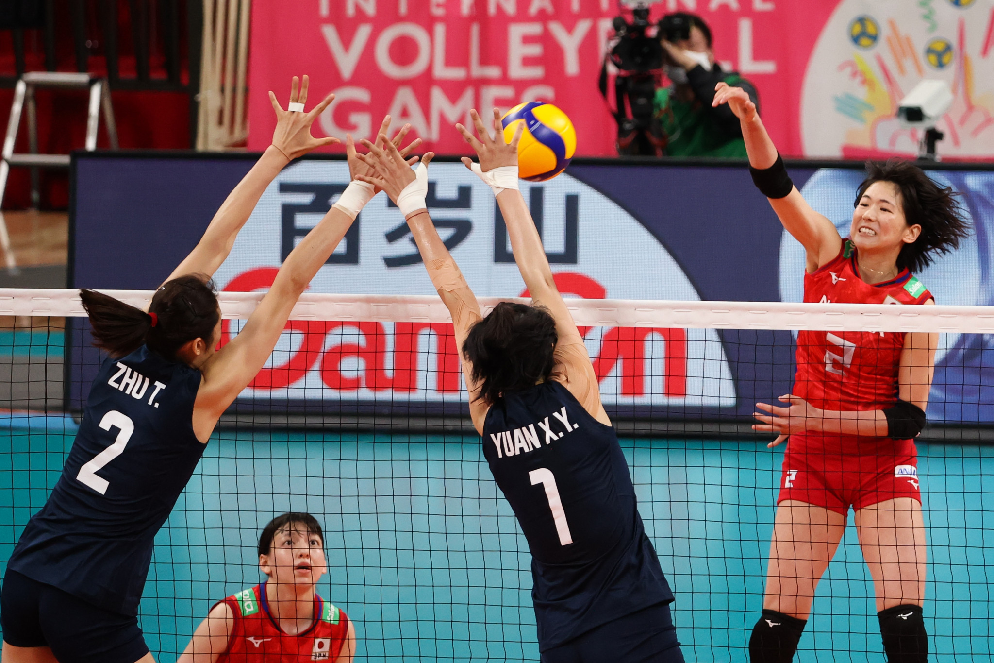 China and Japan are going head-to-head in a series of volleyball matches as part of a Tokyo 2020 test event ©Getty Images