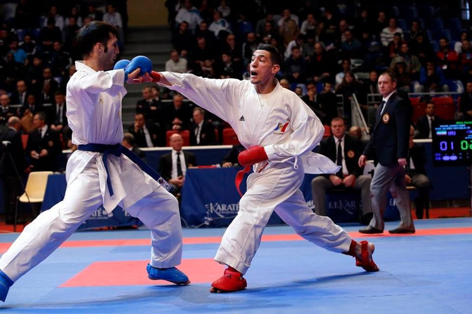 The French karatekas enjoyed varied success in front of their home crowd ©Denis Boulanger/FFKDA