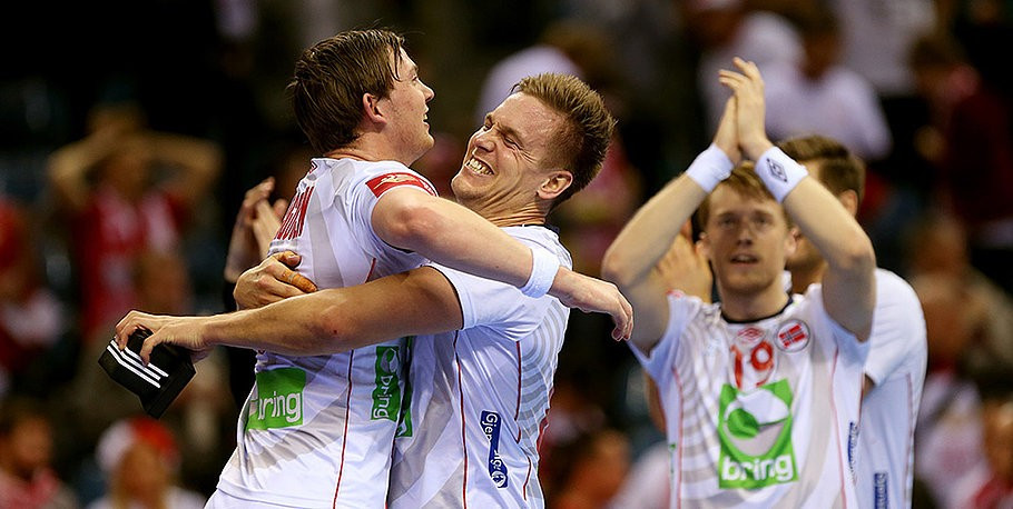 Norway stun Poland to inflict first defeat on hosts at European Men's Handball Championship 