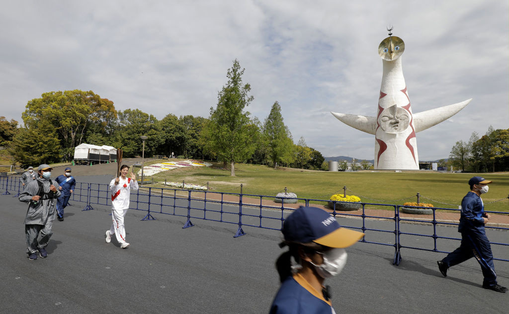 The Tokyo 2020 Torch Relay is due to resume tomorrow ©Getty Images