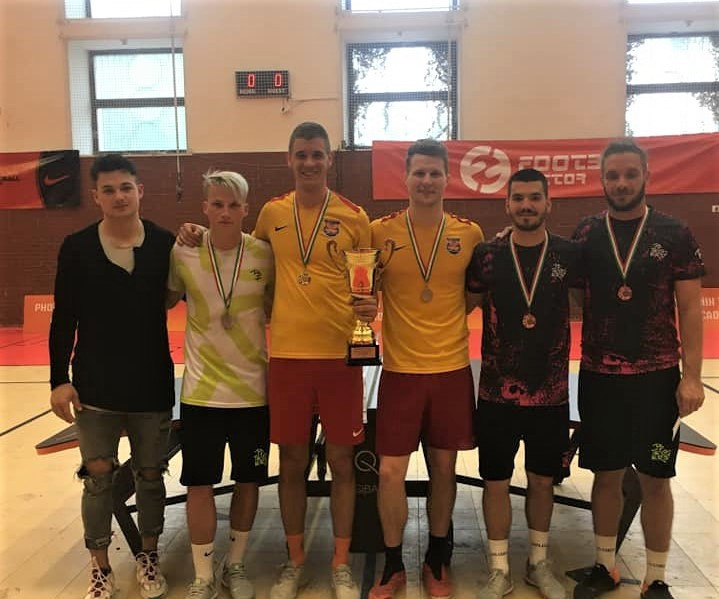 Hungary's teqball world champions win Budapest Challenger