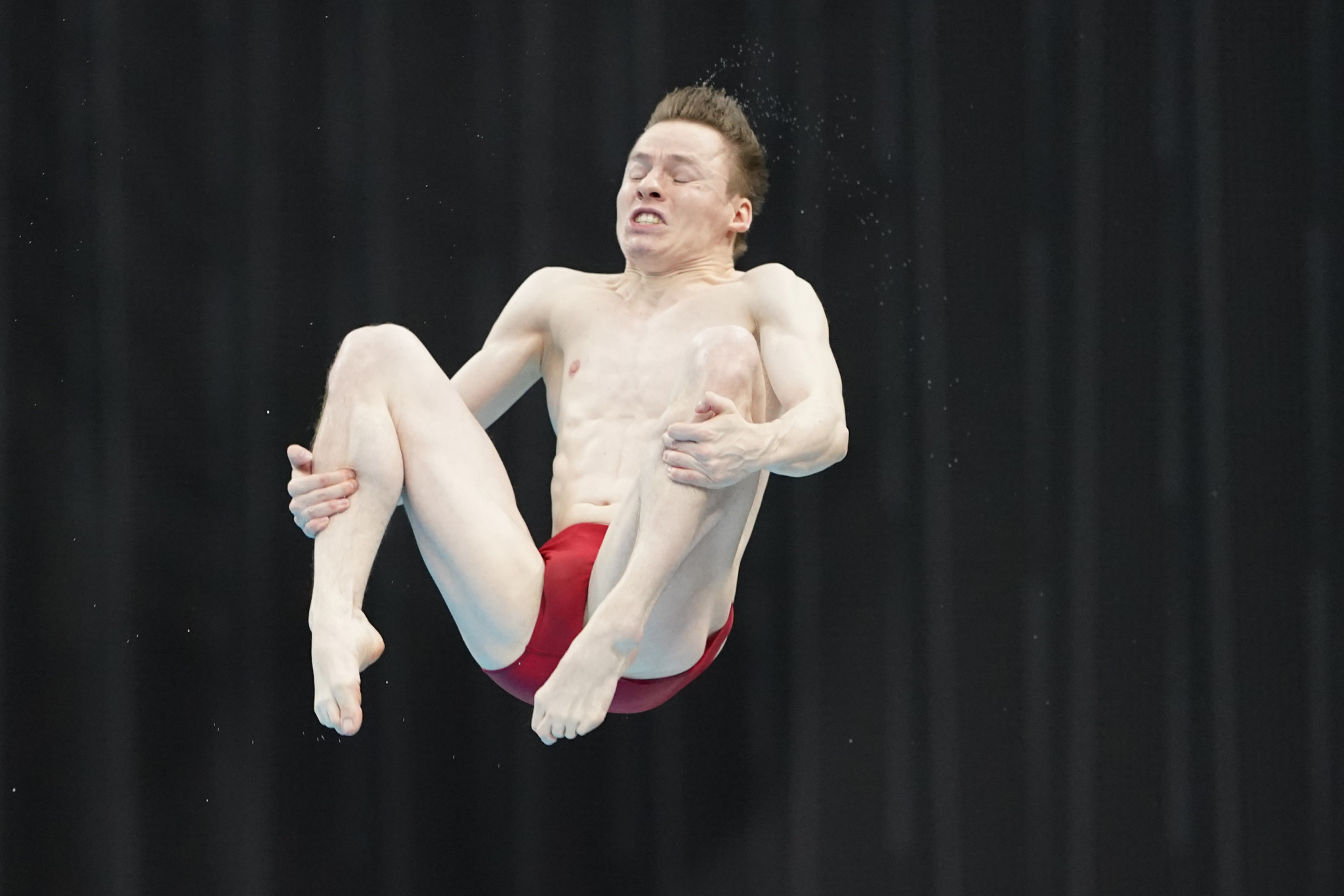 Germany's Martin Wolfram halted the British men's gold rush at the FINA Diving World Cup in Tokyo ©Getty Images