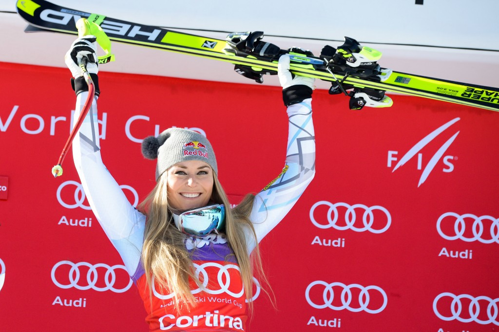 American World Cup record-breaking skier Lindsey Vonn is also an athlete ambassador for the second edition of the Winter Youth Olympic Games