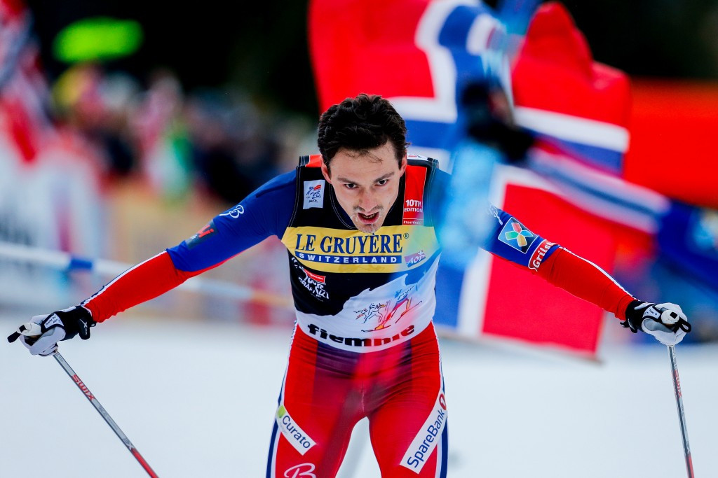 Finn Haagen Krogh took the last leg for Norway's men