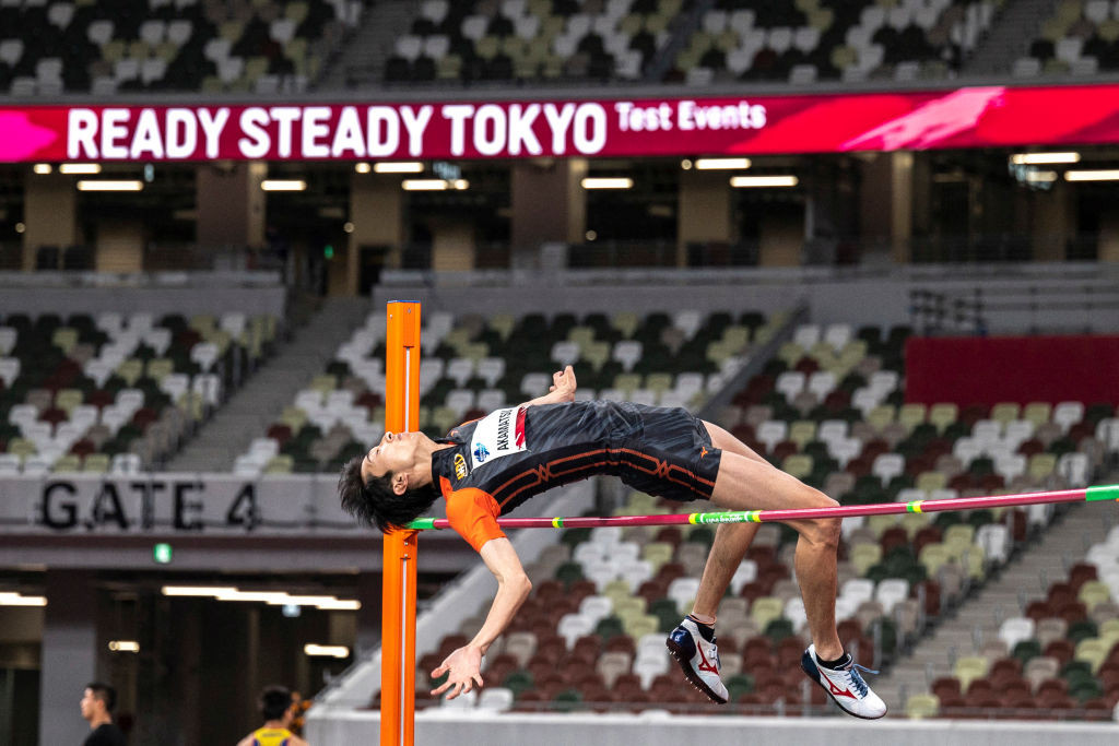 The Tokyo 2020 athletics test event took place at the National Stadium today ©Getty Images