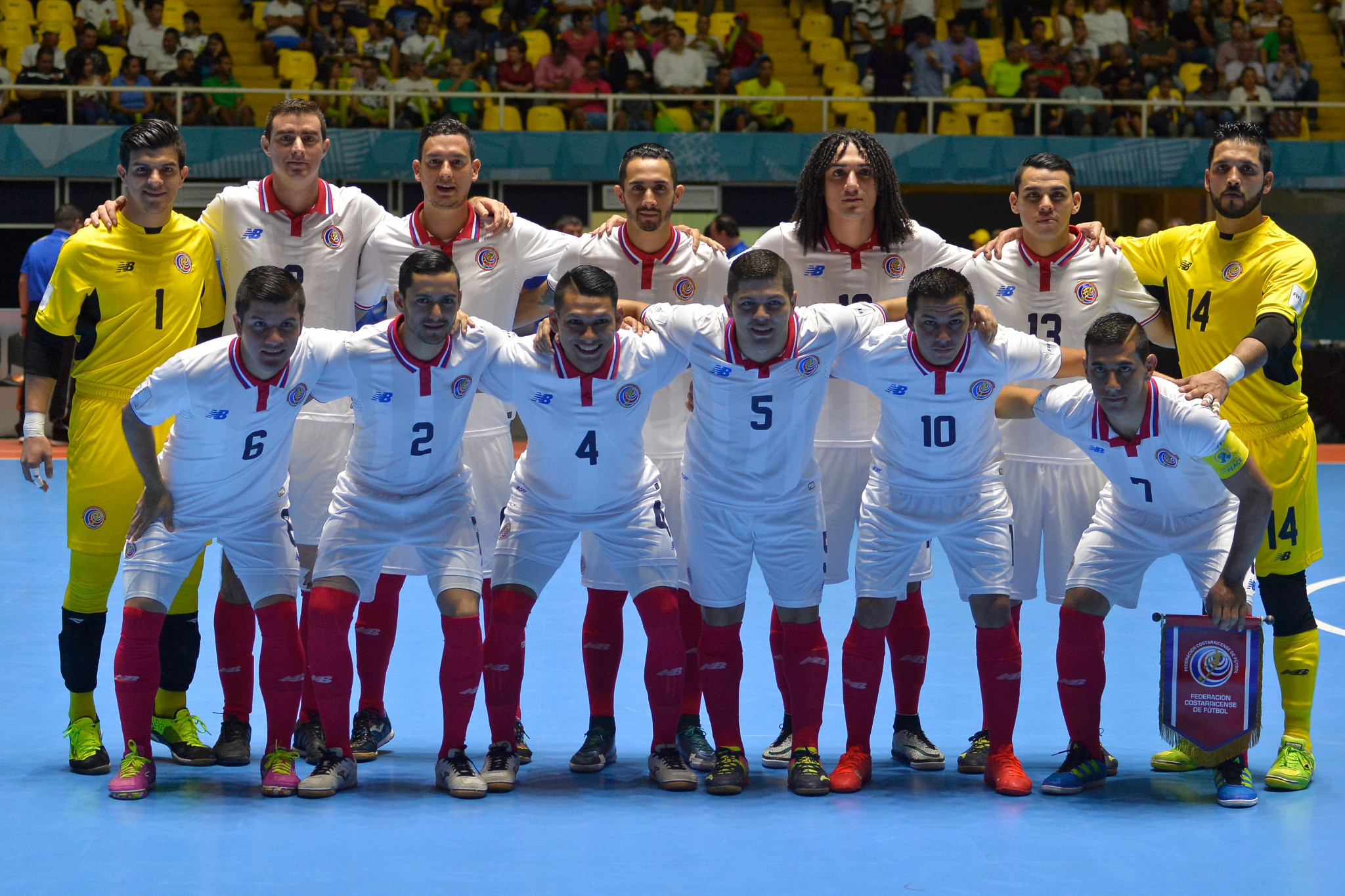 Costa Rica secured a third consecutive title ©Getty Images