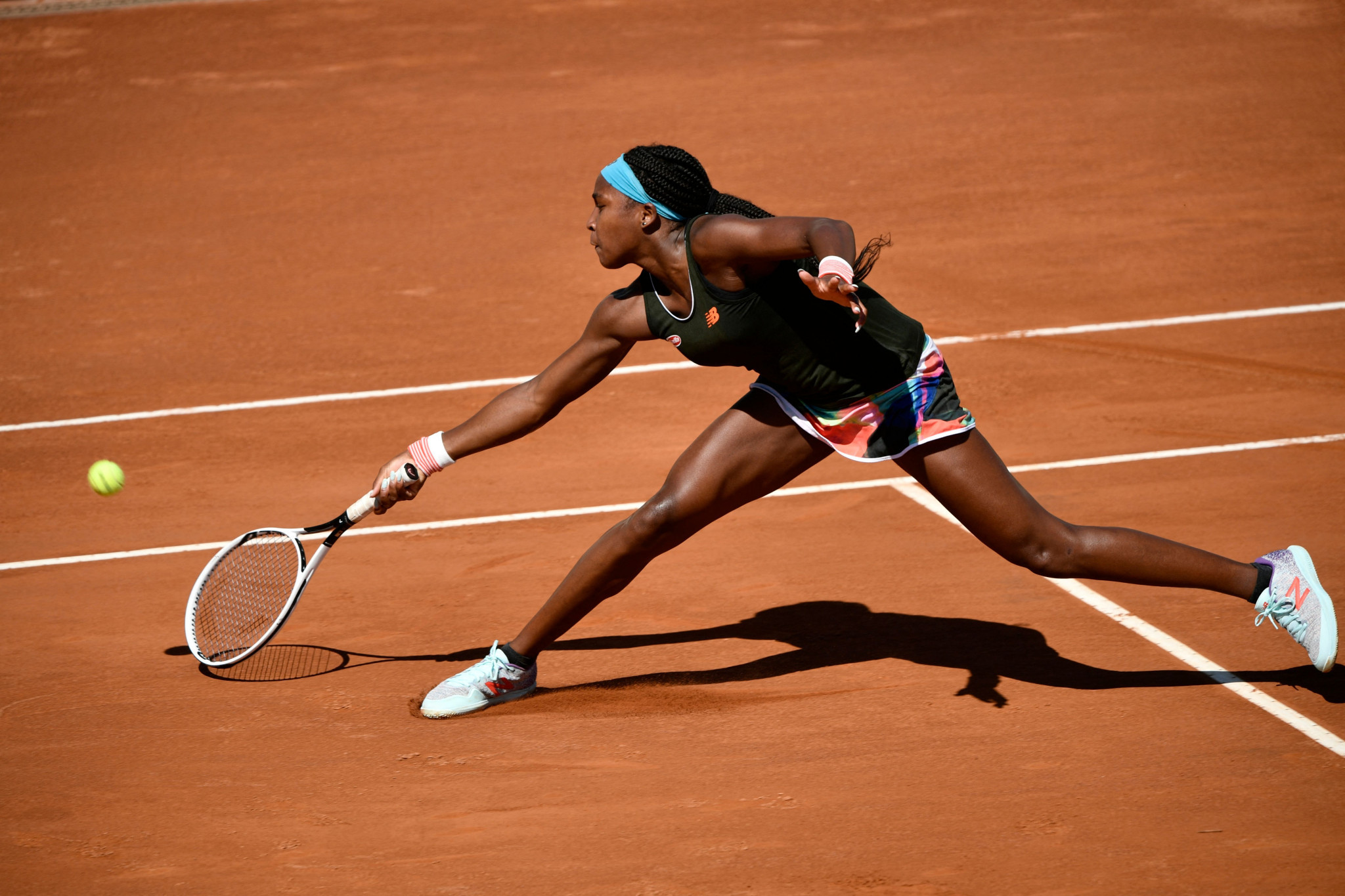 Coco Gauff was pushed to the limits in a three-hour battle before emerging victorious ©Getty Images