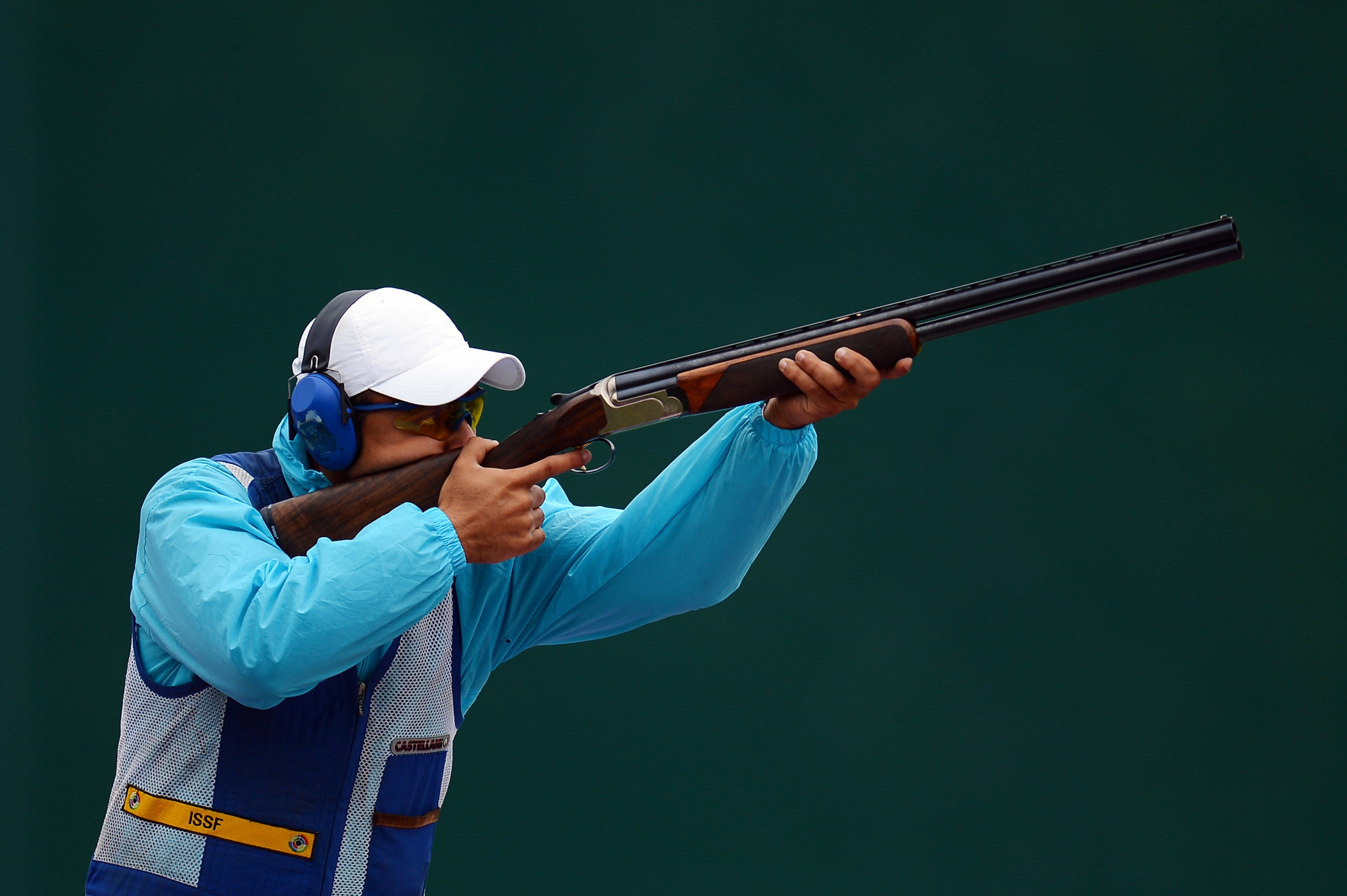 Azmy Mehelba won the men's skeet contest at the ISSF World Cup in Lonato ©Getty Images