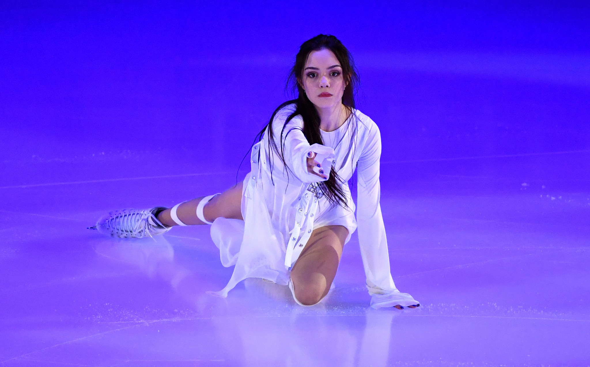 Evgenia Medvedeva could also miss Beijing 2022 after injuries stopped her making the national team ©Getty Images