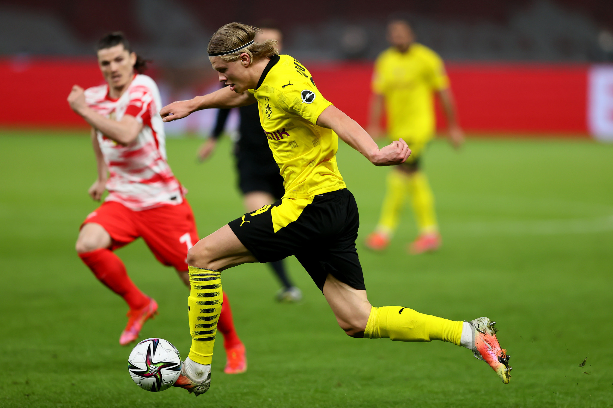 Borussia Dortmund defeated RB Leipzig 4-1 at the DFB-Pokal ©Getty Images