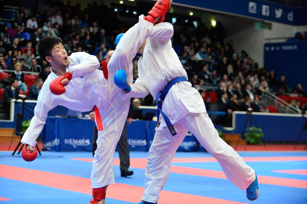An action packed day of kumite and kata finals brought the Paris Open to a close