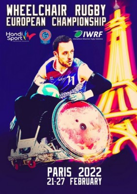 Paris to host 2022 Wheelchair Rugby European Championship Division A