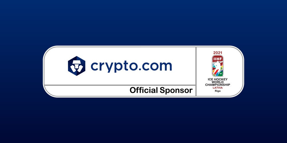 Crypto.com has become the official cryptocurrency and non-fungible token sponsor for the IIHF World Championship in 2021 and 2022 ©crypto.com