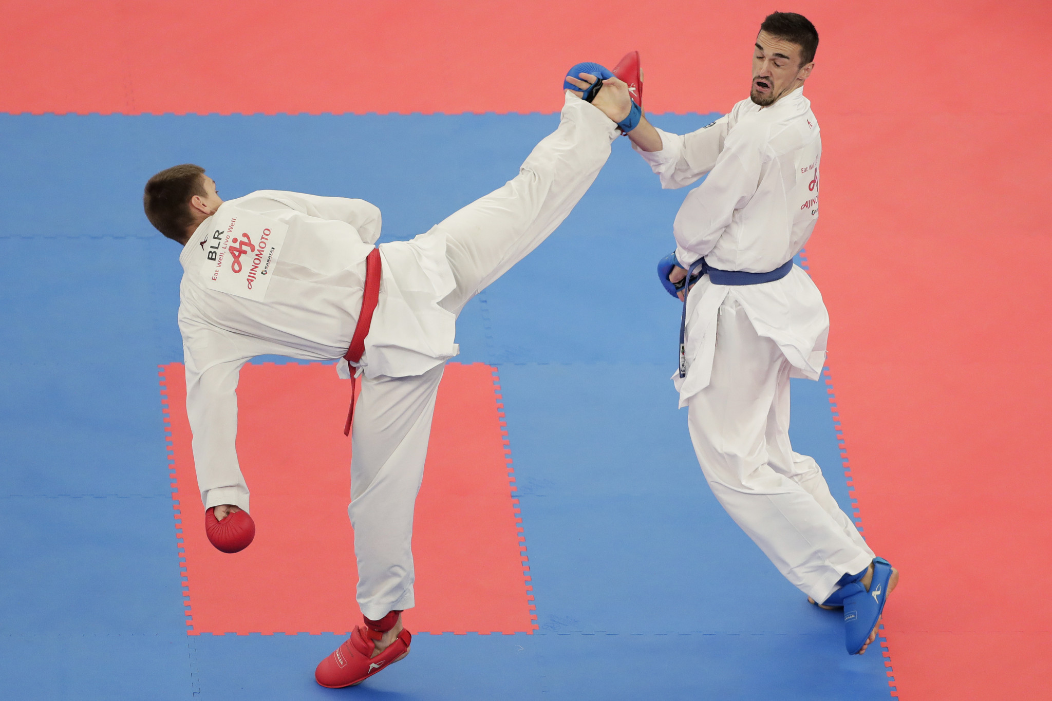 Karate is on the Tokyo 2020 programme but has not retained its place for Paris 2024 ©Getty Images