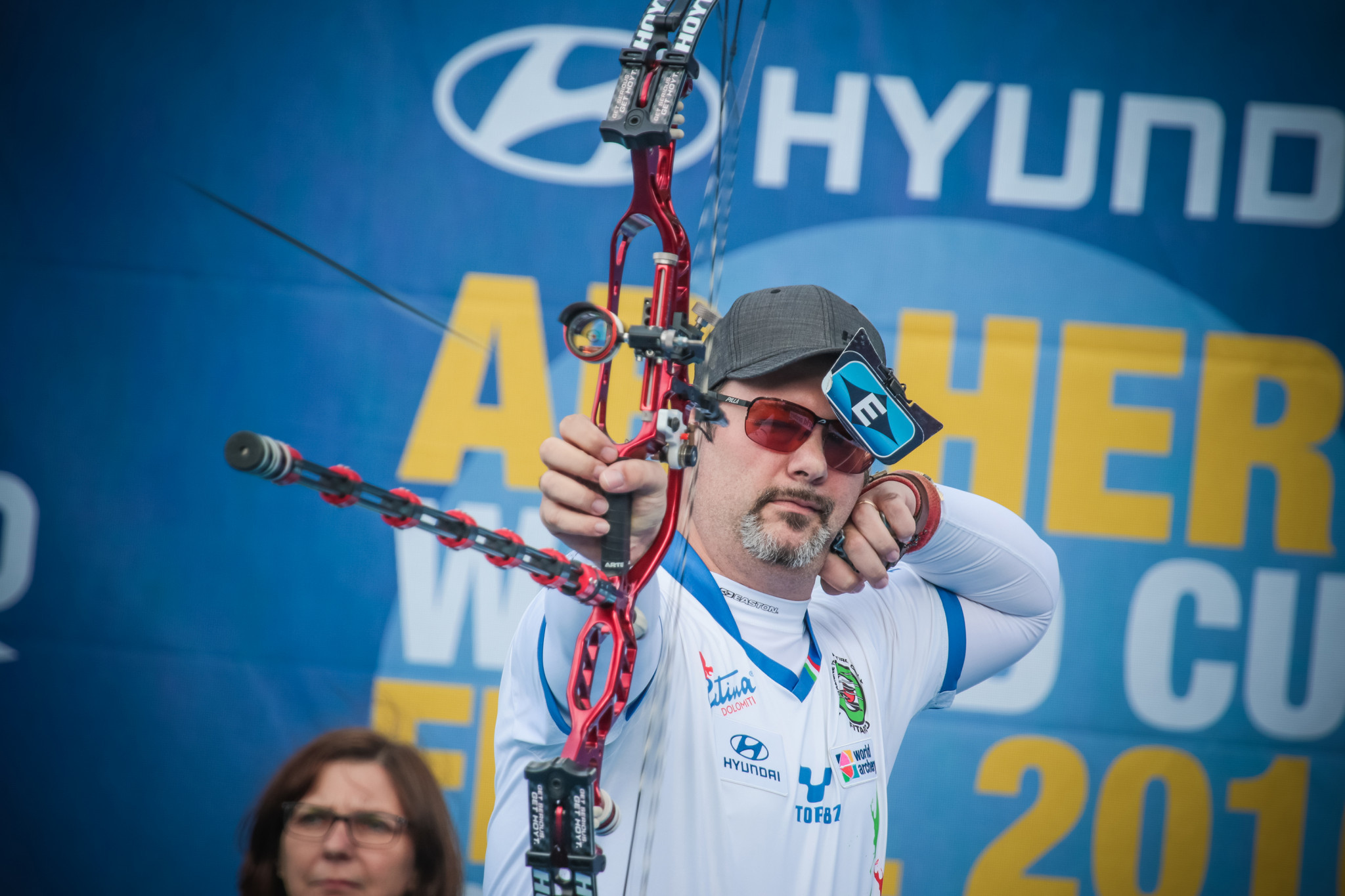 Sergio Pagni is set to make his first Archery World Cup appearance in two years ©Getty Images