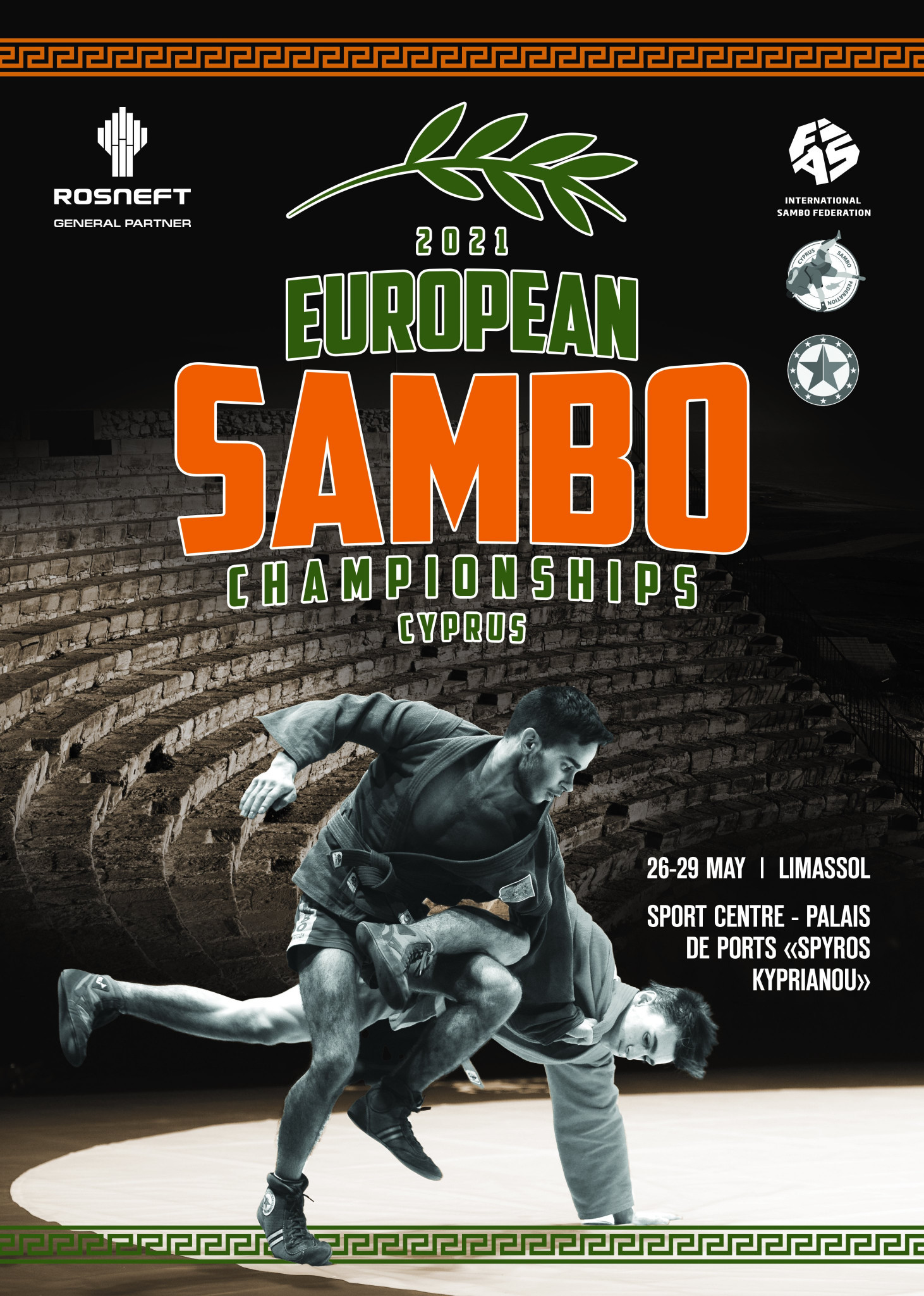 Total of 28 nations to compete at European Sambo Championships