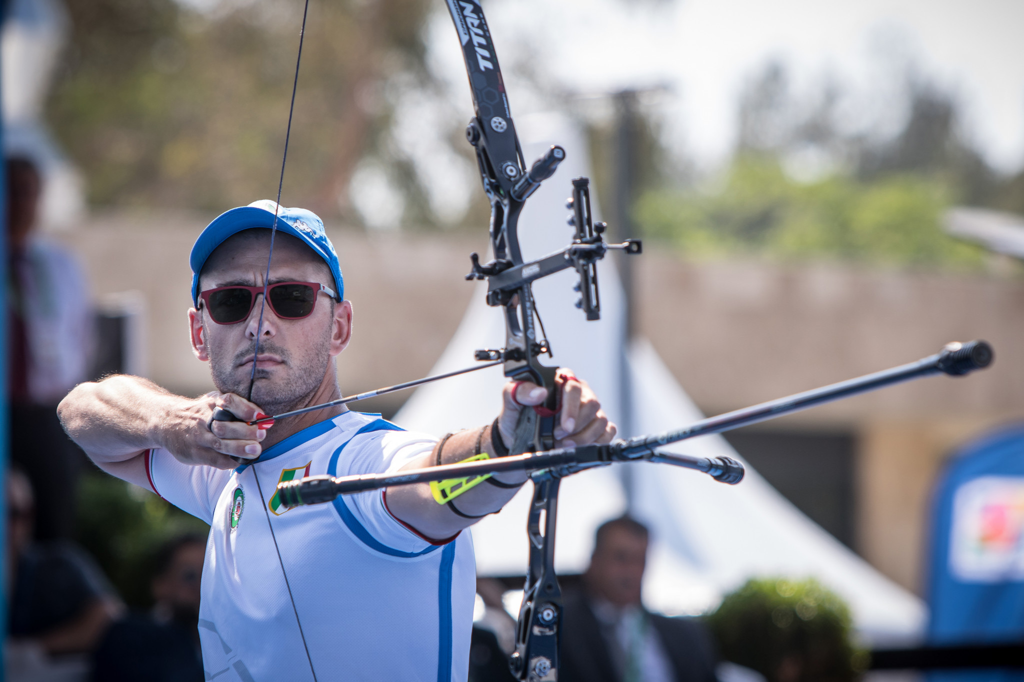 Nespoli and Kroppen head recurve qualifying at Archery World Cup in Lausanne