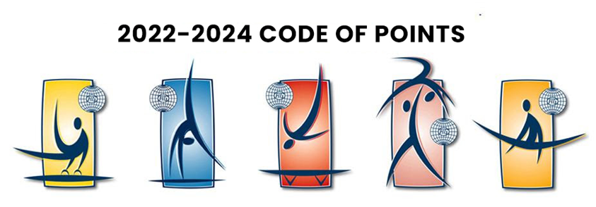 New Codes of Points have been released by the International Gymnastics Federation in men's and women's artistic, trampoline, acrobatic and aerobic disciplines, applicable from January 1, 2022 to December 31, 2024 ©FIG