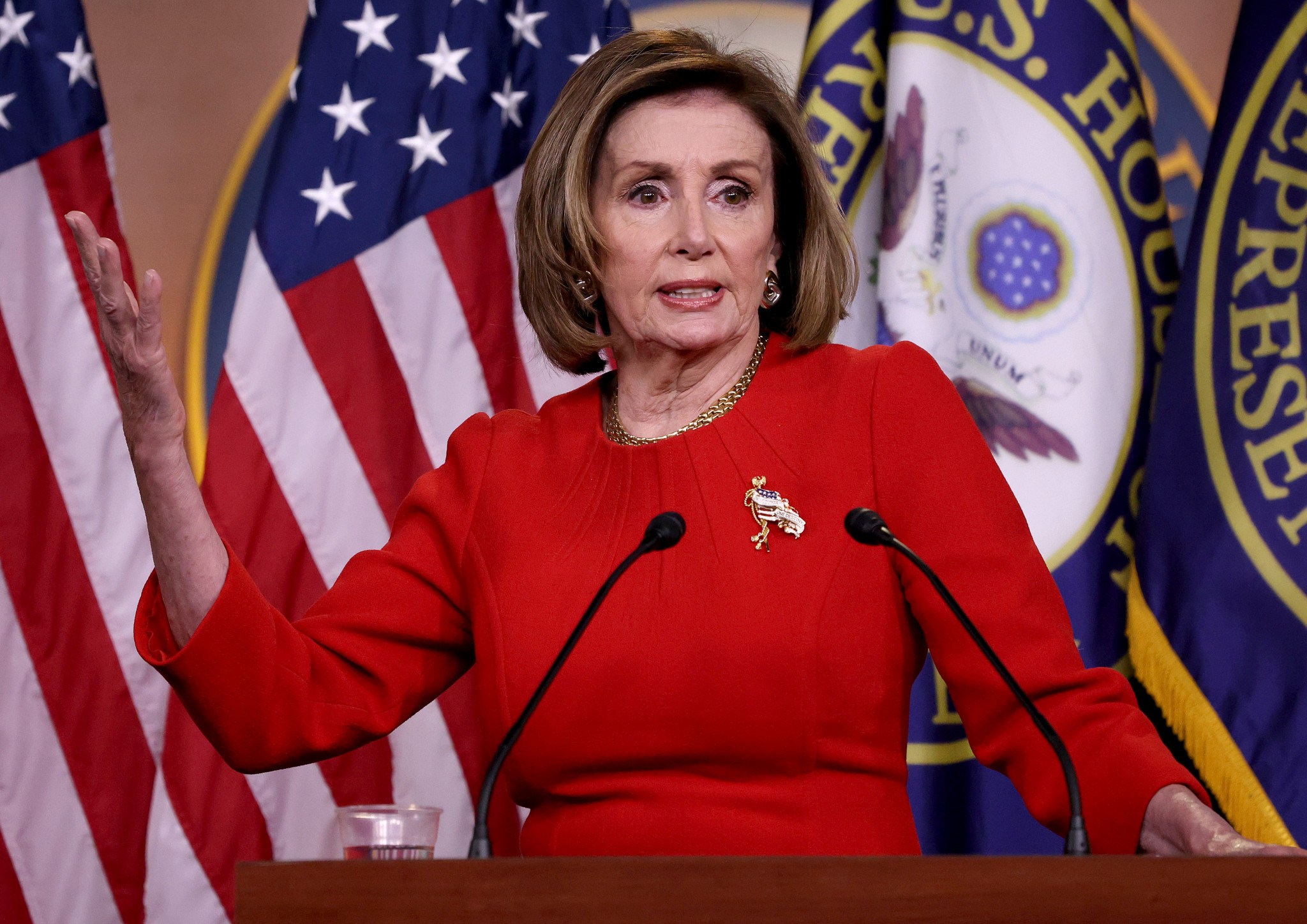 Nancy Pelosi has called for a diplomatic boycott of Beijing 2022 ©Getty Images