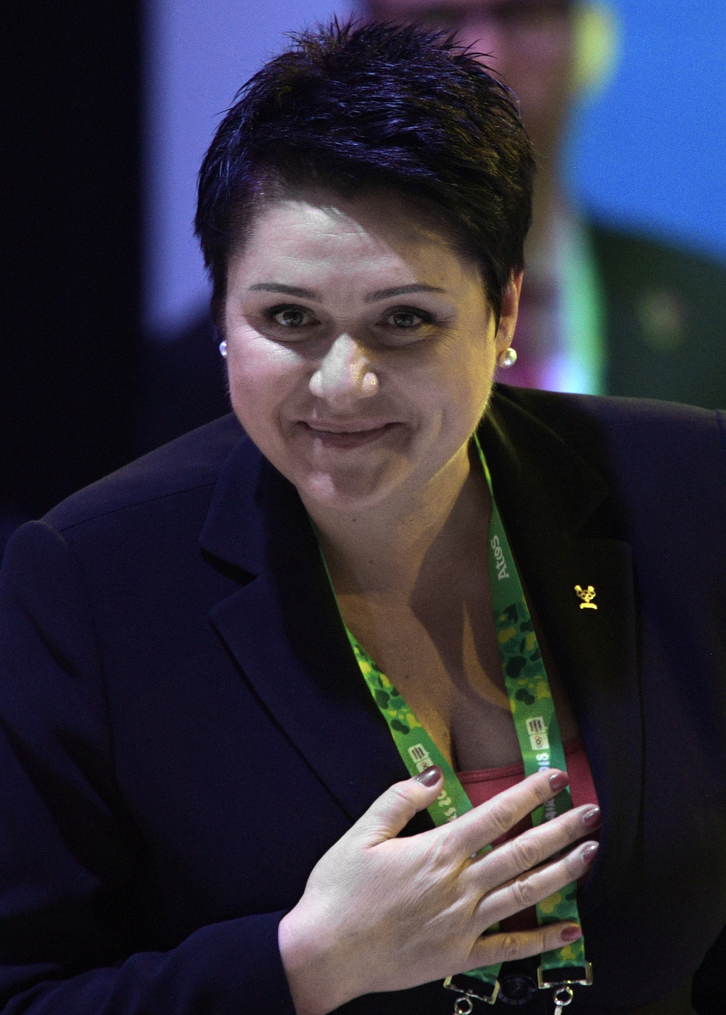 LNOC President Daina Gudzinevičiūtė said International Olympic Committee members were impressed with the choice of venue ©Getty Images